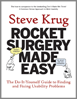 Book cover: Rocket Surgery Made Easy